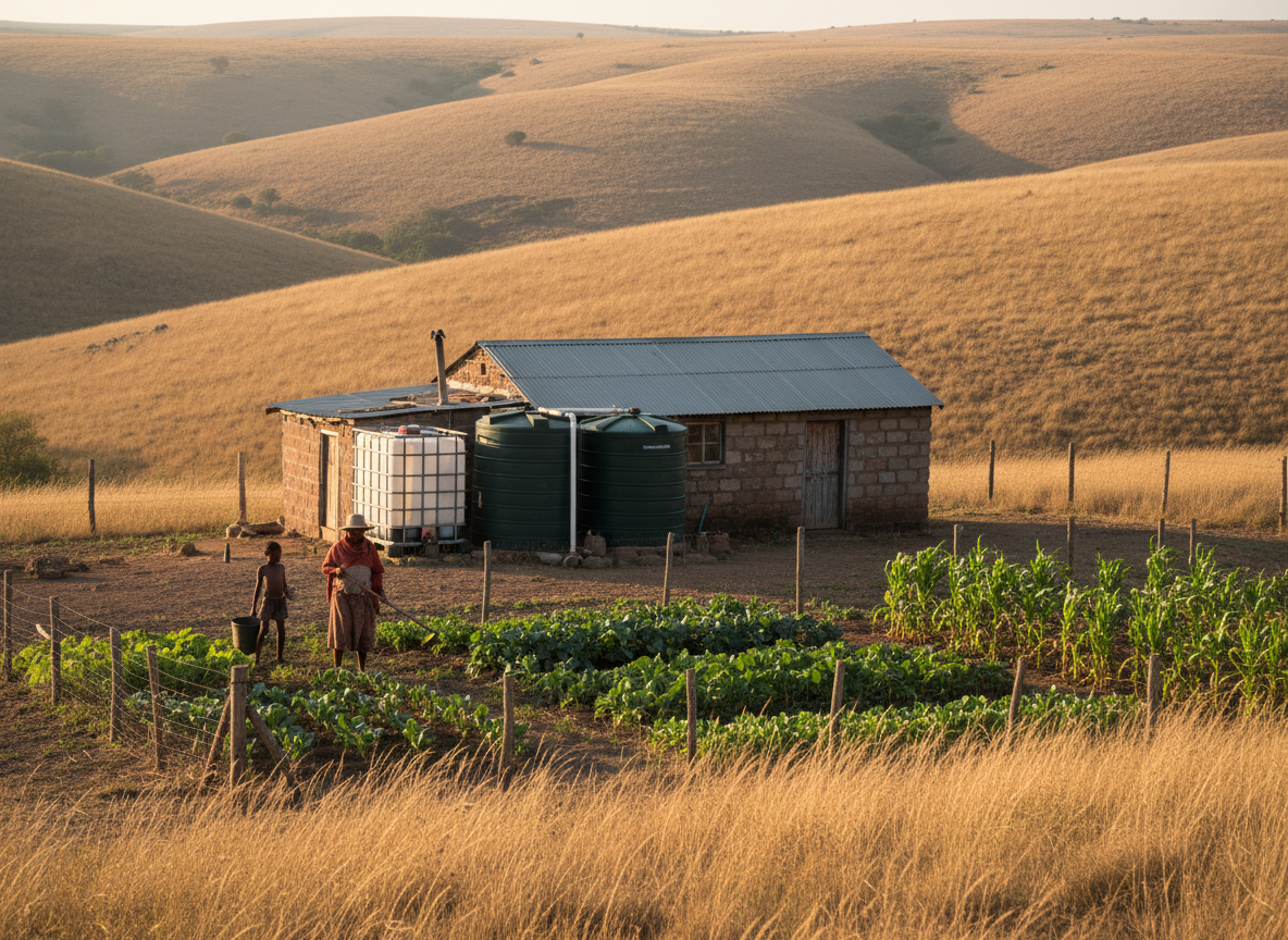 Off-grid life in rural South Africa